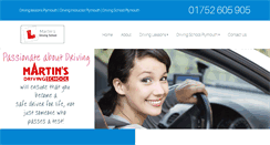 Desktop Screenshot of drivinglessonsplymouth.com